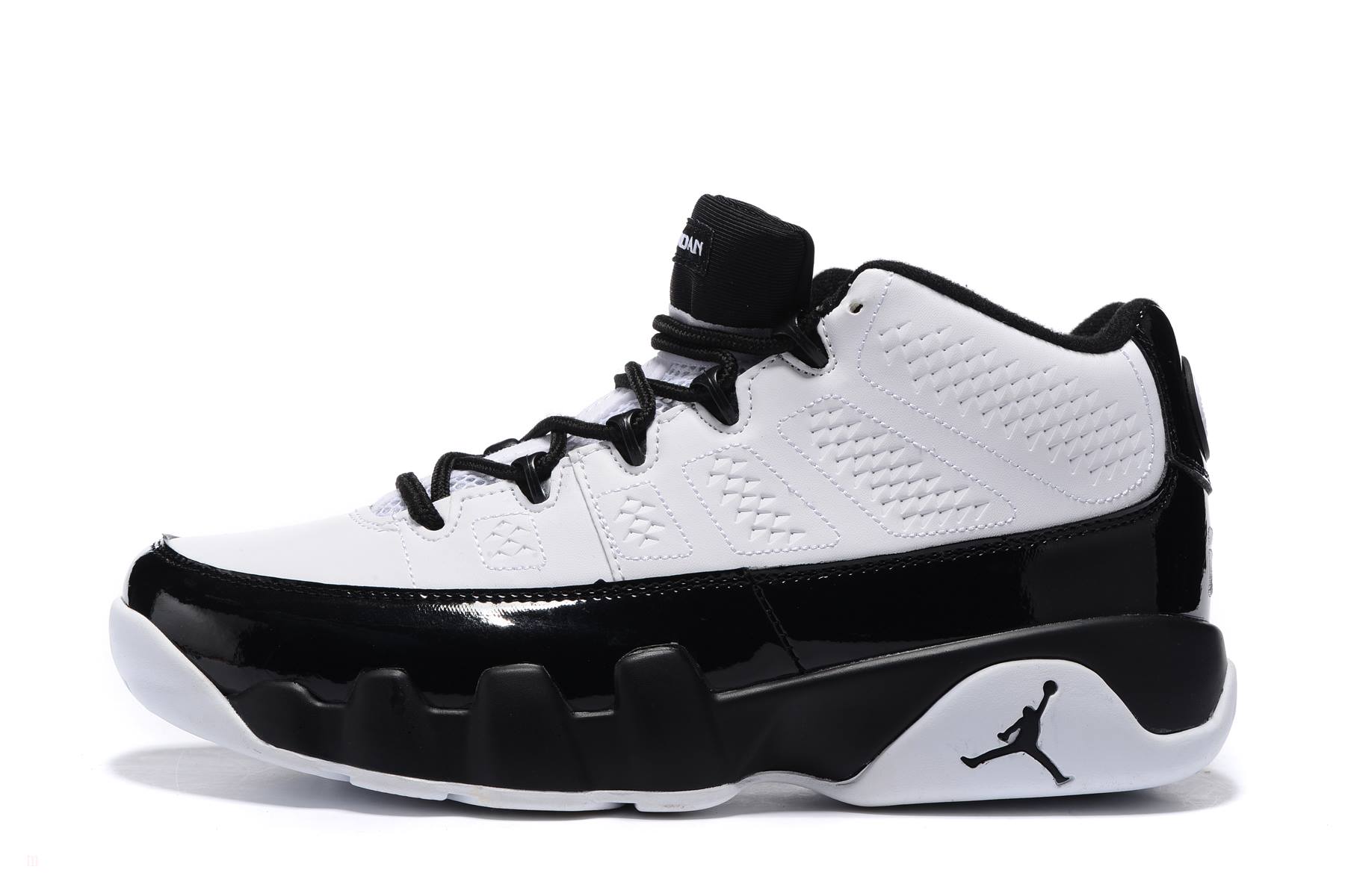 Tenisky Nike Air Jordan 9 Retro Low Panske Biele Čierne Slovensko | SK-MBVISA415