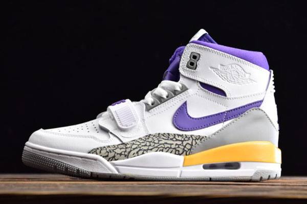 Tenisky Nike Air Jordan Legacy 312 Lakers Panske Biele Nachový Slovensko | SK-AKZBQG456