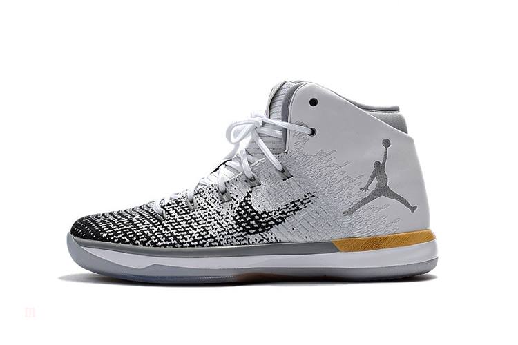 Tenisky Nike Air Jordan XXX1 Chinese Year Panske Biele Čierne Metal Zlate Slovensko | SK-XJPWKT895