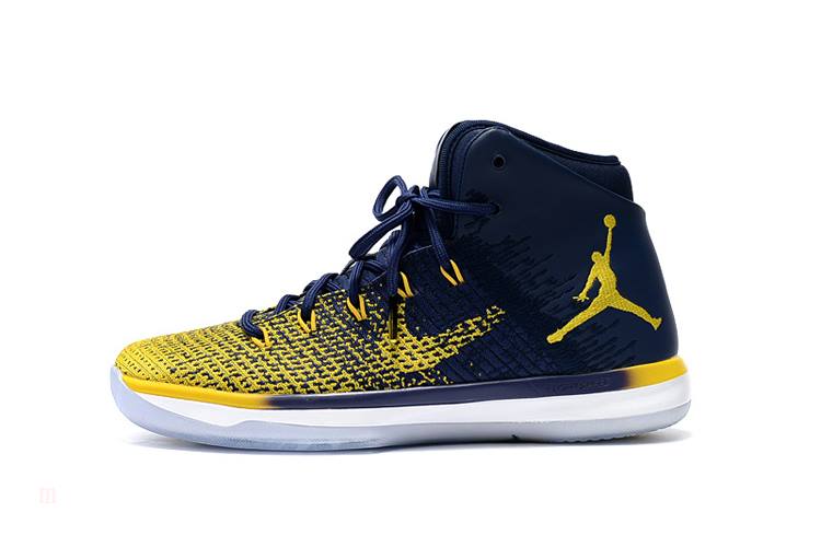 Tenisky Nike Air Jordan XXX1 Michigan Panske Modre Slovensko | SK-BJLSVP904