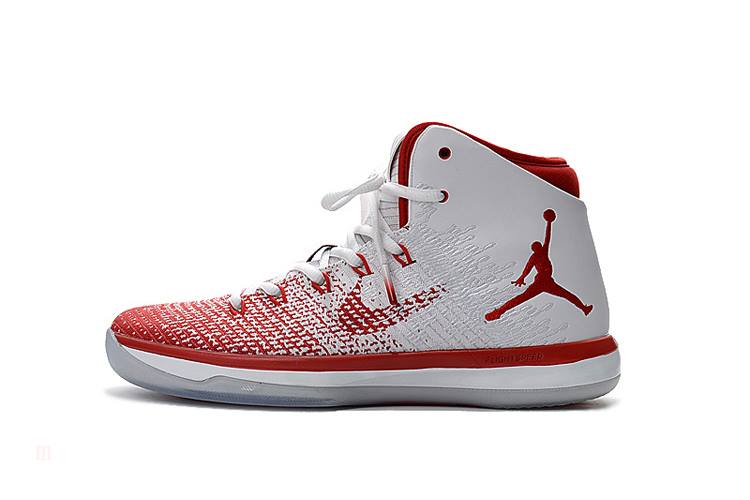 Tenisky Nike Air Jordan XXX1 Panske Biele Červené Slovensko | SK-NSCVHX423