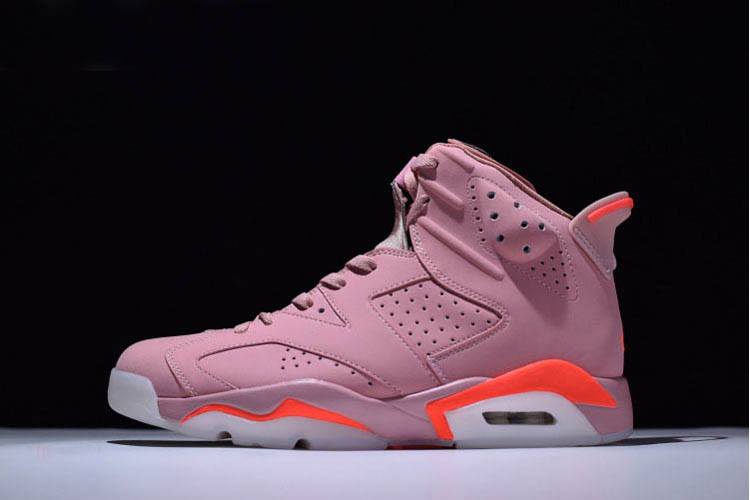 Tenisky Nike Aleali May x Air Jordan 6 Retro Millennial Panske Ruzove Slovensko | SK-TXZRAS284