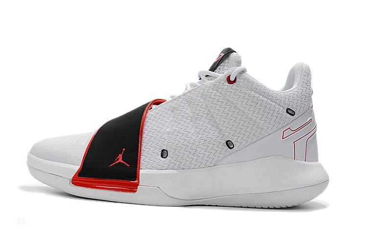 Tenisky Nike Chris Pauls Jordan CP3.XI Home Panske Biele Červené Čierne Slovensko | SK-CQESVU437
