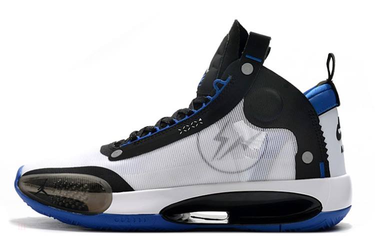 Tenisky Nike Fragment Design x Air Jordan 34 Panske Kráľovská Modrá Čierne Biele Slovensko | SK-JHFERV389