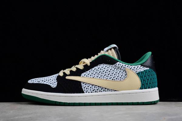 Tenisky Nike Fragment Design x Travis Scott x Air Jordan 1 Low OG SP Panske Čierne Zelene Slovensko | SK-WQGPAS790