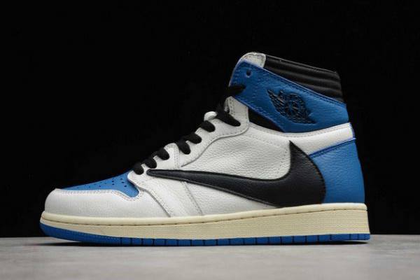 Tenisky Nike Fragment x Travis Scott x Air Jordan 1 High OG SP Military Panske Modre Slovensko | SK-NFHLUM739
