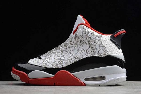 Tenisky Nike Jordan Dub Zero Panske Biele Červené Slovensko | SK-TZPOXR049