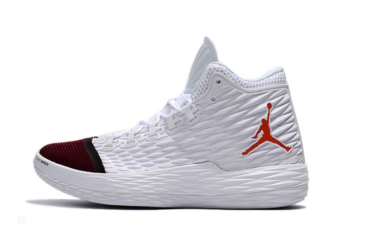 Tenisky Nike Jordan Melo M13 Panske Biele Červené Čierne Slovensko | SK-WUMGOB384