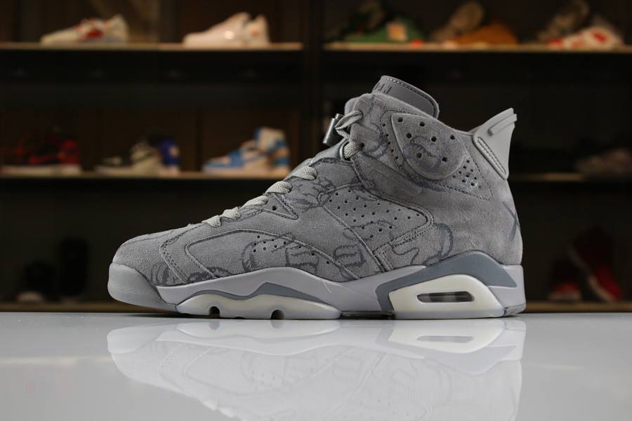 Tenisky Nike KAWS x Air Jordan 6 DIY Personal Tailor Panske Siva Slovensko | SK-QJDVNK984