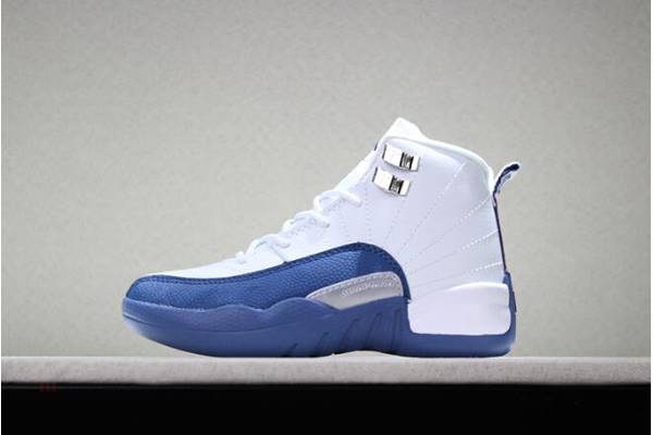 Tenisky Nike Kids Air Jordan 12 French Panske Modre Biele Modre Metal Strieborne Červené Slovensko | SK-UOENRA843
