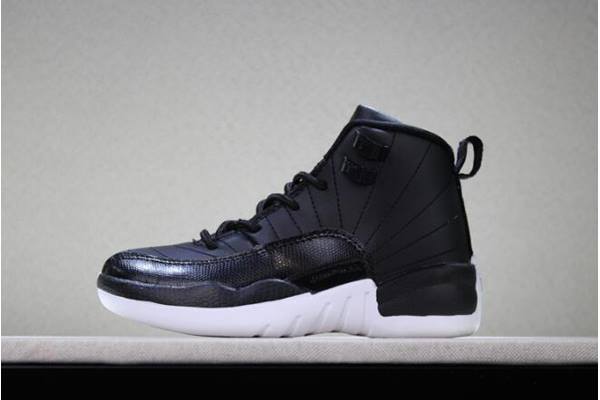 Tenisky Nike Kids Air Jordan 12 Panske Čierne Biele Červené Slovensko | SK-MOVRLC945