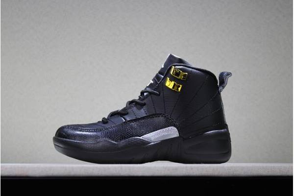 Tenisky Nike Kids Air Jordan 12 The Master Panske Čierne Biele Metal Zlate Slovensko | SK-YDQZAC813