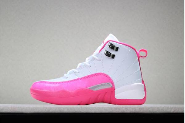 Tenisky Nike Kids Air Jordan 12 Valentines Day Panske Biele Ruzove Metal Strieborne Slovensko | SK-EFWYXR193