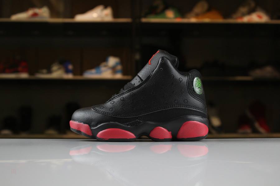 Tenisky Nike Kids Air Jordan 13 Dirty Bred Panske Čierne Červené Čierne Slovensko | SK-XZBHKG804