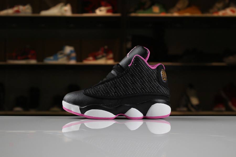 Tenisky Nike Kids Air Jordan 13 Retro Panske Čierne Ruzove Slovensko | SK-ALVOWT802
