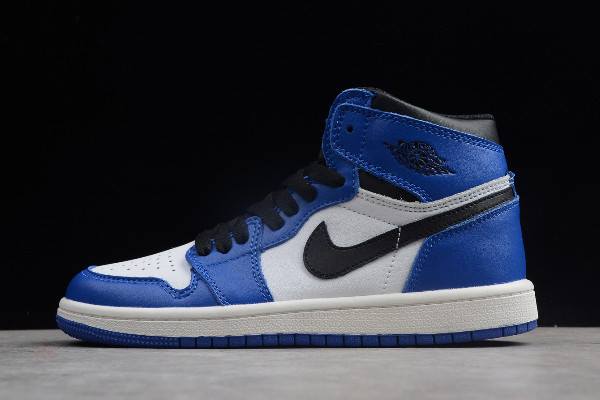 Tenisky Nike Kids Air Jordan 1 AJ1 High OG Game Royal Panske Kráľovská Modrá Slovensko | SK-FXEVNQ298