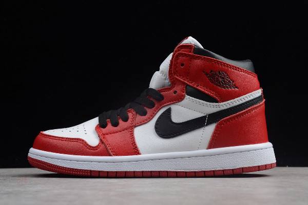 Tenisky Nike Kids Air Jordan 1 AJ1 High OG Chicago Panske Biele Červené Slovensko | SK-TJFVAY489
