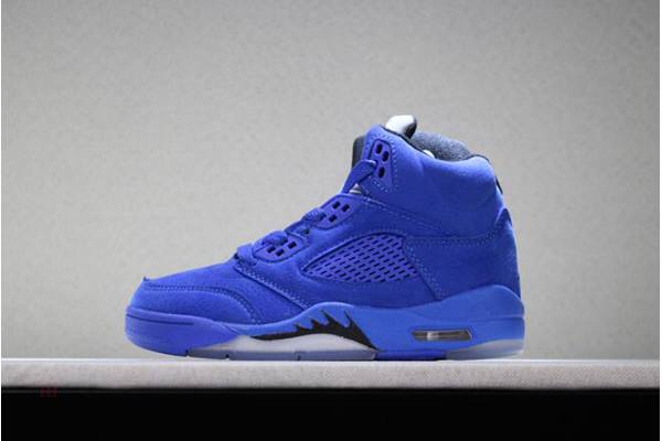 Tenisky Nike Kids Air Jordan 5 Retro Panske Modre Kráľovská Modrá Čierne Slovensko | SK-DANUOZ531