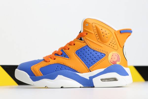 Tenisky Nike Kids Air Jordan 6 Dragon Ball Panske Modre Oranžové Biele Slovensko | SK-CLVWDY723