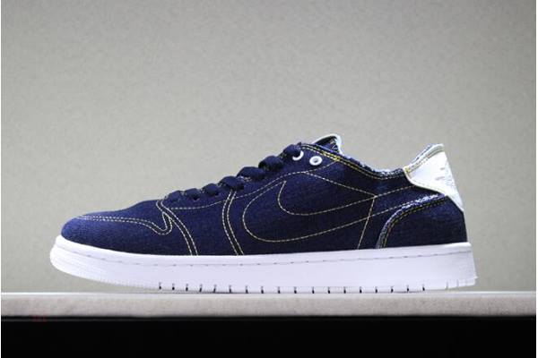 Tenisky Nike Levis x Air Jordan 1 Low Panske Modre Biele Slovensko | SK-YKSEMA904