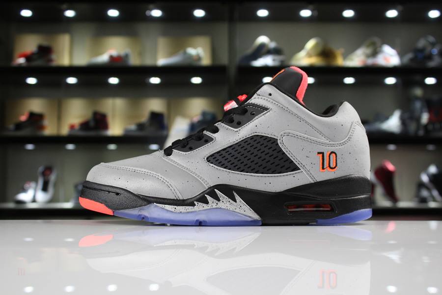 Tenisky Nike Neymar x Air Jordan 5 Low Panske Strieborne Čierne Slovensko | SK-MQHCDJ462