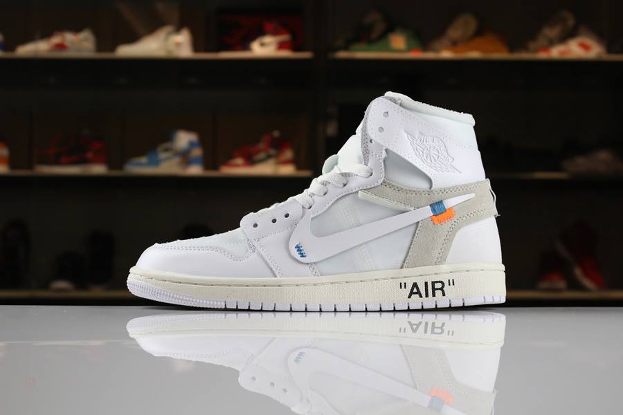 Tenisky Nike Off-White x Air Jordan 1 High NRG Panske Biele Slovensko | SK-PKCUDB124