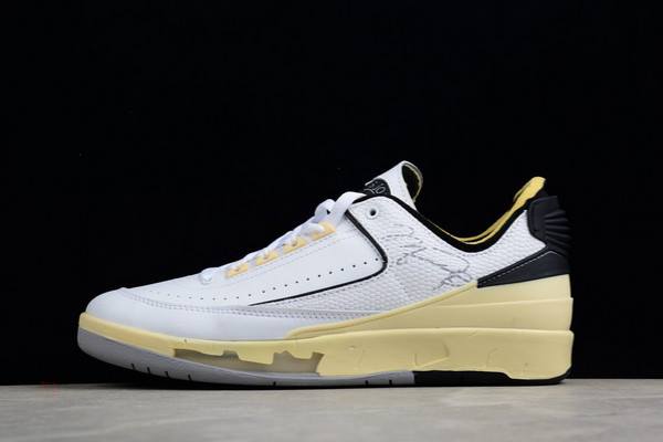 Tenisky Nike Off-White x Air Jordan 2 Low SP Panske Biele Čierne Krém Slovensko | SK-WPARSG859