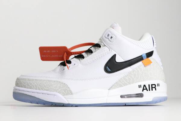 Tenisky Nike Off-White x Air Jordan 3 Panske Biele Čierne Slovensko | SK-WQHZSG735