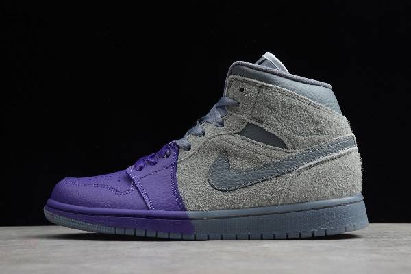 Tenisky Nike Sheila Rashid x Air Jordan 1 Stredne UNITE Damske Nachový Siva Slovensko | SK-DGPVXC631