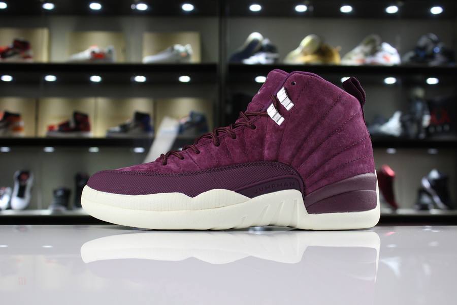 Topanky Nike Air Jordan 12 Damske Bordove Metal Strieborne Slovensko | SK-DBHFYA465