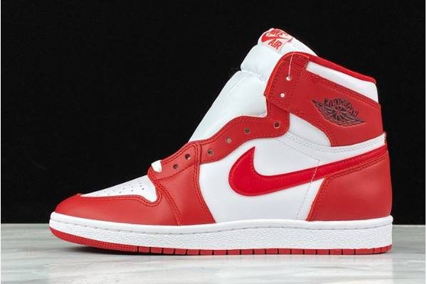 Topanky Nike Air Jordan 1 High 85 Chicago Men Panske Biele Červené Slovensko | SK-PZIWXY852