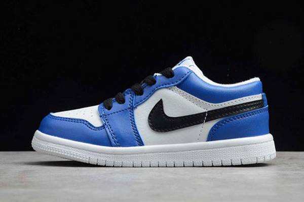 Topanky Nike Air Jordan 1 Retro II Chlapcenske Biele Čierne Modre Slovensko | SK-ABLMIT726