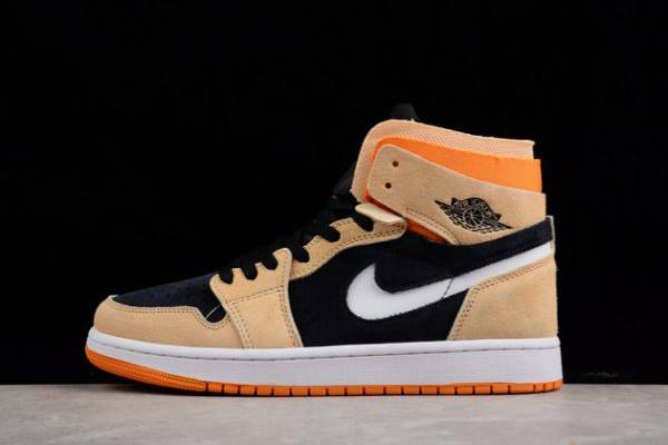 Topanky Nike Air Jordan 1 Zoom CMFT Pumpkin Spice Panske Hnede Slovensko | SK-KNUPBH974